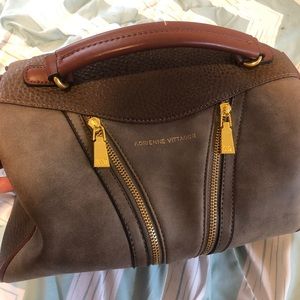 Adrienne Vittadini® | Stone Double-Zip Barrel Bag